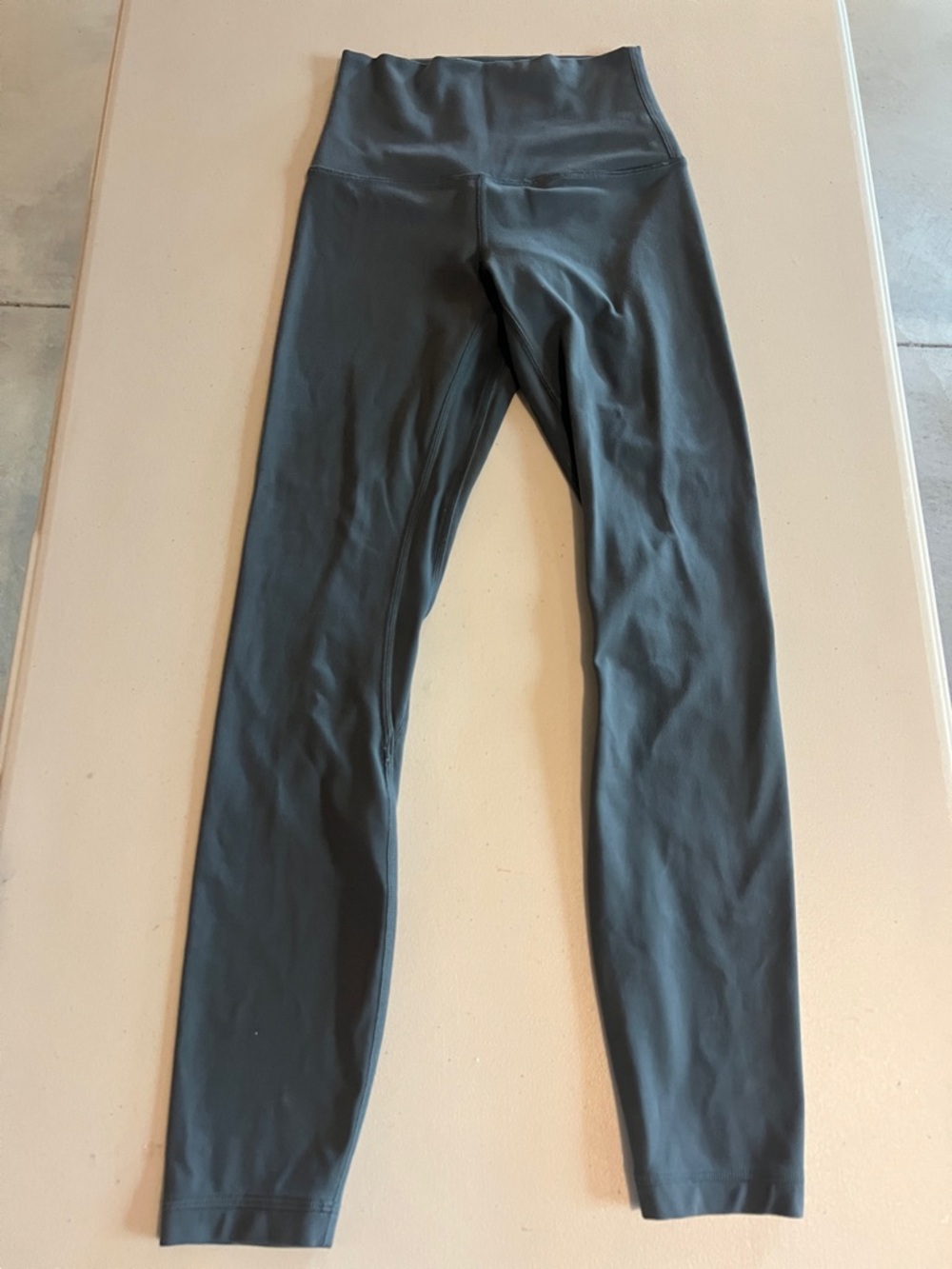 Lululemon Align Crop Leggings Slate Gray Size 2 23” Inseam